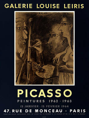 Giuseppe Cristiano Royalty Free Images - Picasso Exhibition Poster 9 Royalty-Free Image by Andrew Fare