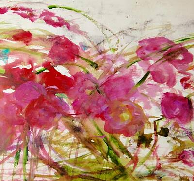 Queen - Pink Kisses by Barbara Rose Brooker