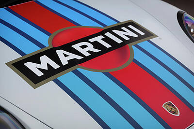 Martini Rights Managed Images - #Porsche 911 #Martini #GT3RS #Print Royalty-Free Image by ItzKirb Photography