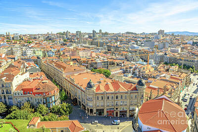 Meiklejohn Graphics - Porto historic center aerial by Benny Marty