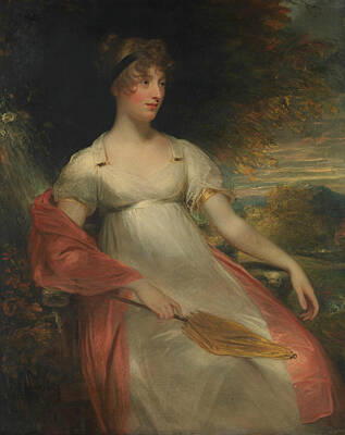 William Beechey Painting - Portrait Of A Woman by William Beechey