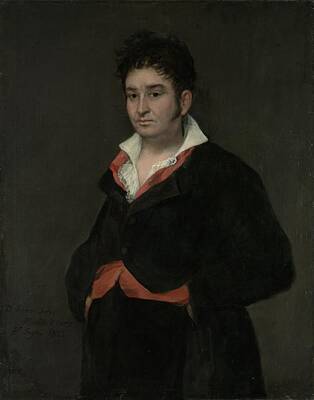 Nfl Team Signs - Portrait of Don Ramon Satue, 1823 by Vincent Monozlay