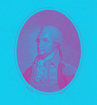 Portraits Rights Managed Images - Portrait of George Washington Poster 4 Royalty-Free Image by Celestial Images