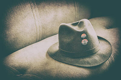 Still Life Royalty-Free and Rights-Managed Images - Presidential Fedora by Jim Love