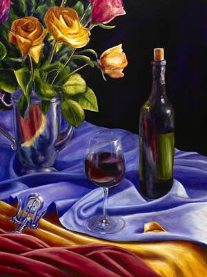Wine Paintings - Private Label by Shannon Grissom