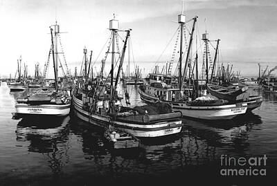 Discover Inventions Rights Managed Images - Purse Seiner Juanita and Western Star, Monterey Circa 1949 Royalty-Free Image by Monterey County Historical Society
