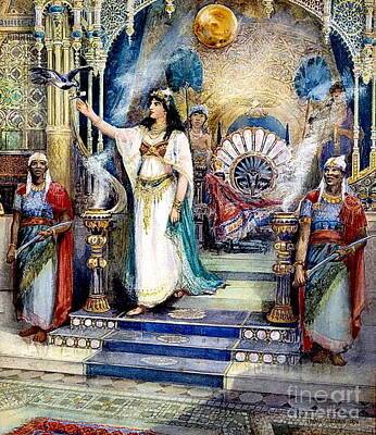 Western Art - Queen Of Sheba by MotionAge Designs