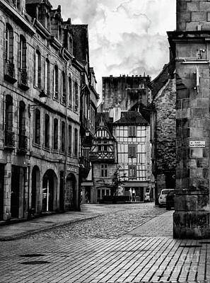Vegetable Photography - Quimper Street Brittany France by Lynn Bolt