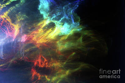 All You Need Is Love Royalty Free Images - Rainbow Abstract Art #4 Royalty-Free Image by Deb Schense