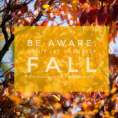 Food And Beverage Royalty-Free and Rights-Managed Images - red Fall - be aware dont let yourself fall by MindGourmet Food for Thought