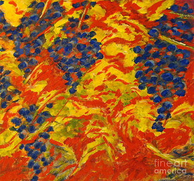 Wine Digital Art - Red Red Wine by Angela Maher