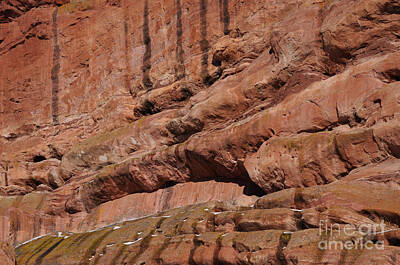 Kitchen Signs - Red Rocks in Winter by Merrimon Crawford