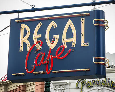 On Trend Breakfast Royalty Free Images - Regal Cafe Royalty-Free Image by Perry Webster
