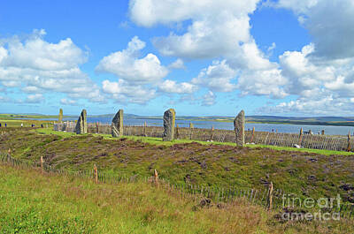 Music Baby - Ring of Brodgar Orkney by Eva Kaufman