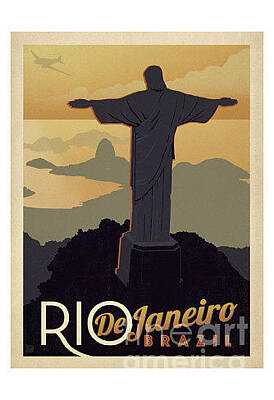Wine Down Rights Managed Images - Rio De Janeiro-Brazil Royalty-Free Image by Nostalgic Prints