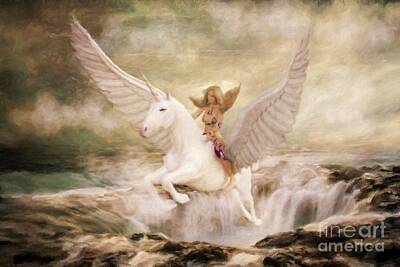 Fantasy Royalty Free Images - Risen by Sarah Kirk Royalty-Free Image by Esoterica Art Agency