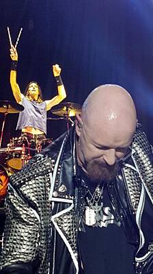 Music Royalty-Free and Rights-Managed Images - Rob Halford 16 by Rob Hans