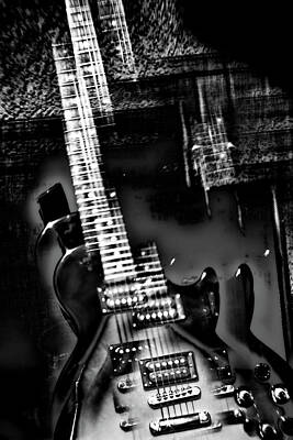 Musicians Photo Royalty Free Images - Rock Star Royalty-Free Image by Marnie Patchett