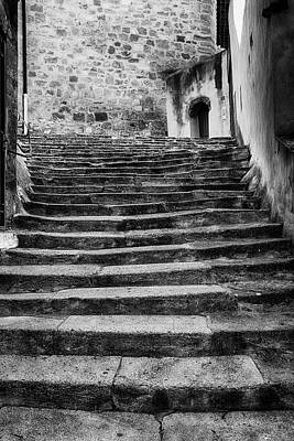 Abstract Male Faces Rights Managed Images - Roman Stairs, Vendres, France Royalty-Free Image by Hugh Smith