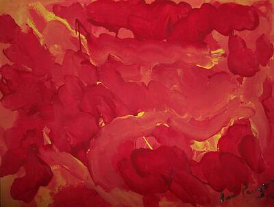 Roses Paintings - Roses by Tami Parrington