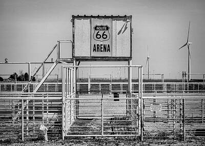 Anne Geddes For The Nursery Rights Managed Images - Route 66 Ranch Rodeo Arena - #2 Royalty-Free Image by Stephen Stookey
