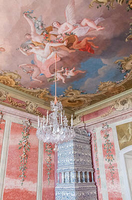 Modern Man Air Travel Royalty Free Images - Rundale Palace Royalty-Free Image by Ilze Lucero
