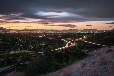 Ethereal - Rush Hour in Salt Lake City by James Udall