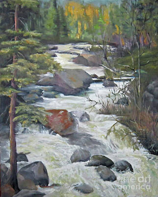 Modern Man Movies - Rushing River at Yellowstone by Leah Wiedemer