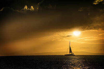 Fantasy Royalty-Free and Rights-Managed Images - Sail Away Maui by Janis Knight