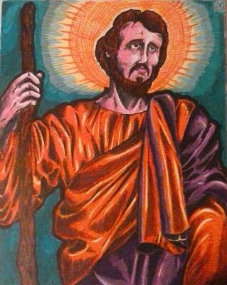 Giuseppe Cristiano Royalty Free Images - Saint Joseph Royalty-Free Image by Michael Toth
