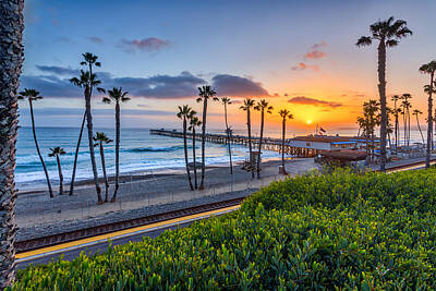 Beach Royalty-Free and Rights-Managed Images - San Clemente by Peter Tellone