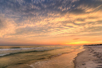 Surrealism Photo Royalty Free Images - Sandestin Sunset Royalty-Free Image by Gary Oliver