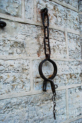 Modern Fairytales - Shackle on Old Town Hall in Tallinn Estonia by Just Eclectic