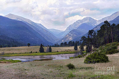 Lucky Shamrocks Rights Managed Images - Sheep Lake, Rocky Mountain National Park Royalty-Free Image by Catherine Sherman