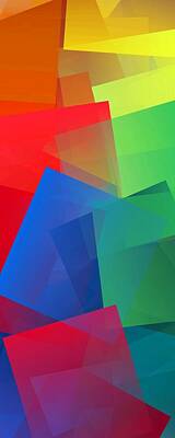 Abstract Royalty Free Images - Simple Cubism 16 Royalty-Free Image by Chris Butler