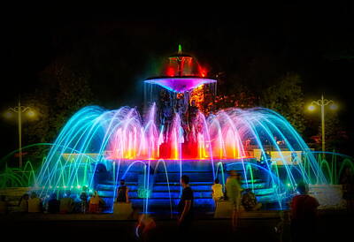 Whimsically Poetic Photographs - Singing Fountain by Lilia S