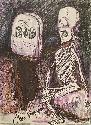 Rustic Kitchen - Skeletons Nightmare by Geraldine Myszenski