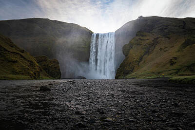 Cowboy - Skogafoss Waterfall in Iceland by James Udall