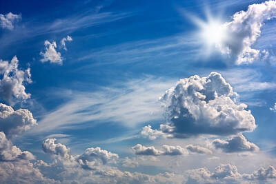 Farmhouse - Sky,sun and clouds by Boyan Dimitrov