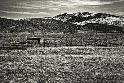 Glass Of Water - Small Ranch Colorado Foothills by Roger Passman