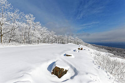 Just Desserts - Snow, Mt. Battie, Camden, Maine, USA by Kevin Shields