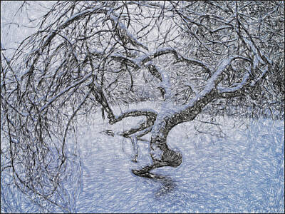 Keith Richards - Snowfall by Vladimir Kholostykh