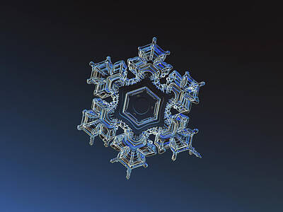 Circuits Royalty Free Images - Snowflake photo - Spark Royalty-Free Image by Alexey Kljatov