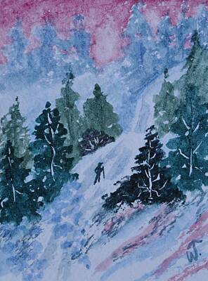 Traditional Bells - Snowy Climb by Warren Thompson