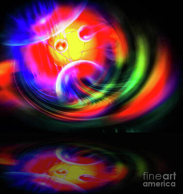 Walter Zettl Digital Art - Space and Time 2 by Walter Zettl