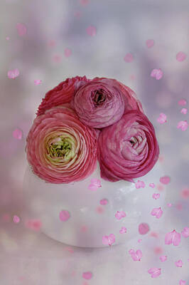 Roses Mixed Media Royalty Free Images - Spring Love Royalty-Free Image by Claudia Moeckel
