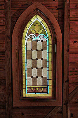 Fun Patterns - Stained Glass Window-Artsy by Selena Lorraine