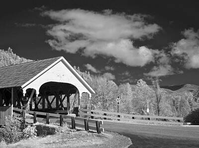Farmhouse - Stark Covered Bridge by James Walsh