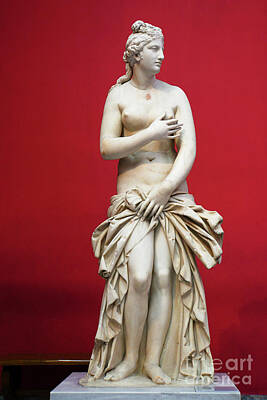 Western Buffalo Royalty Free Images - statue of Aphrodite Godess of love Royalty-Free Image by Vladi Alon