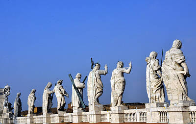 Maps Maps And More Maps - Statues of the Vatican by Andrew Dinh